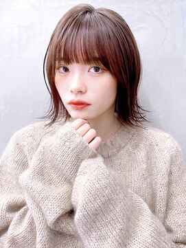 セイドット フクオカ(Say.FUKUOKA) 【Say.福岡】外ハネくびれ×シアベージュ×小顔カット×ピンク