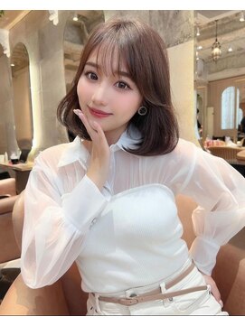 プアメリア 名古屋(Puamelia) レイヤーケアブリーチダブルカラーボブ_4221