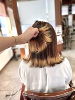 ヤソ(yaso)&nbsp;テールカラー　×   ブラウン