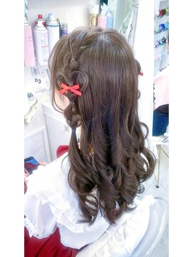 リムネ(RIMUNE) 編みたらし髪ハート