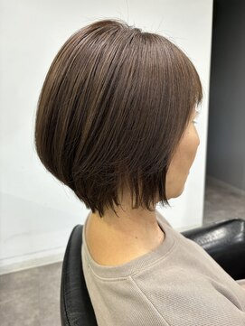 トクテ 吉祥寺(tokute) グレージュカラー/ボブウルフ/黒髪/ココアベージュ