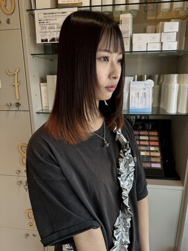 クレーチェ(CRECE) 《畑中結衣》レイヤーカット/髪質改善ストレート