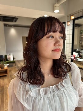 クリアー オブ ヘアー 藤が丘店(clear OF HAIR) ピンクブラウン