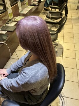 リー 天王寺(Lee) ラベンダーアッシュ