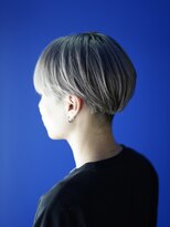 ノートエートル 西金沢(Nought etre)&nbsp;10代20代メンズカットメンズハイトーンシルバーカラーブリーチ