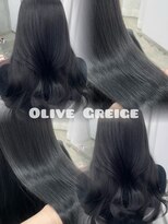 エヌアイ オモテサンドウ(ni omotesando)&nbsp;韓国オリーブグレージュ/地毛風カラー/赤み消し　上野