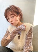 イメチェン外ハネボブ美髪ワイドバングレイヤーショート/大宮