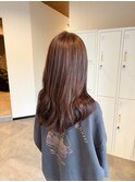 透明感ラベンダーブラウン