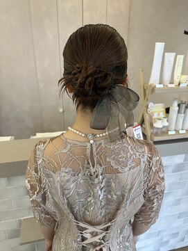 ジュエ ヘアー デザイン(Jue hair design) カチモリヘア/お呼ばれヘアセット/20代30代/知立/三河