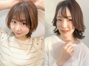 キンヘアストア(KIN hair store)の写真/白髪ぼかし×ハイライトで自然な大人カラーに＊白髪染めでも明るい色味が出るのでオシャレを楽しめます♪
