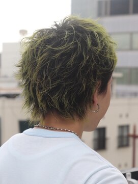 ヘアサークルジープ 千舟町店(hair circle geep) ハイトーンスパイキーショート