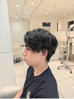 アッシュ 田無店(Ash)&nbsp;センターパート+ソフトツイストパーマ