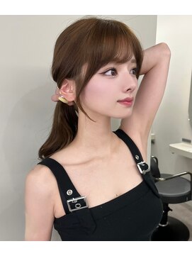 リッカ(LICCA) (licca内堀)韓国ヘア×透明感カラー×顔まわり