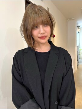 ニコフクオカヘアーメイク(NIKO Fukuoka Hair Make) Creamyなbob Beige