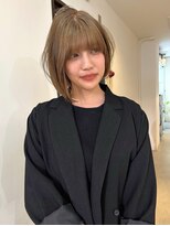 ニコフクオカヘアーメイク(NIKO Fukuoka Hair Make) Creamyなbob Beige