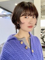 フィルムス 表参道(FILMS)&nbsp;ココアベージュ/黒髪/クラゲヘアー/オリーブグレー/ボブ/表参道