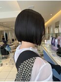 ボブ×髪質改善カラー【摂津本山】