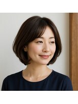 スープレックス ヘアーデザイン(SOUPREX HAIR DESIGN)&nbsp;大人エレガント艶ボブ　20代 30代 40代 50代 60代　髪質改善