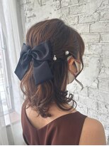 プライズ 池袋店(prize)&nbsp;ハーフアップアレンジ ヘアセット 池袋 ヘアメイク