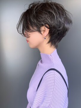 ラウンジ モリオ イケブクロ(Lounge MORIO Ikebukuro) 【morio】大人女性長めのショートヘア♪