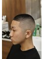 ザ チョップ ショップ ハラジュク(THE CHOP SHOP HARAJUKU)&nbsp;トップの毛もバリカンで刈るバズカットです。