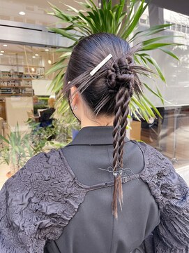 エル 横浜 ウエスト(eL 横浜 west) お呼ばれヘア/カチモリ/崩れないヘア