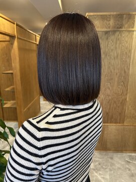 トゥーリ 大野城下大利店(tuuli) 乾かすだけでまとまる艶ボブ