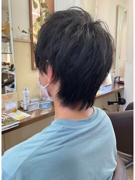 コアフィールフィス(COIFFURE fils) ナチュラルショート 黒髪ショートヘア