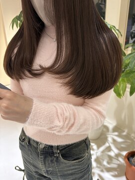 メイン(『　　』main) chocolate color