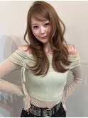 《SOYON》韓国風バングとレイヤー巻き