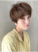 【mee.】 大人可愛い 丸みマッシュ