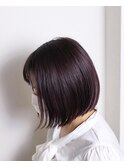 :ボブ　:ピンクブラウン　:ルビー　:アメジスト　:トーンダウン