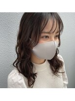 エイト 沖縄豊崎店(EIGHT toyosaki)&nbsp;【EIGHT 豊崎】お客様スタイル_コテ巻きパーマで叶えるゆるボブ