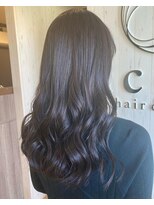 イコウヘアデザイン(icou hair design)&nbsp;艶感×ネイビーグレージュ