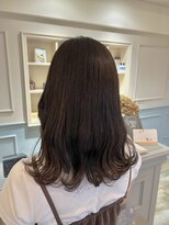 フレーム へアアンドトリートメント 天王寺北口店(FRAME)&nbsp;[FRAME 天王寺北口店] 艶カラー透け感グレージュ