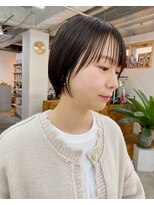 アル 心斎橋(alu)&nbsp;ショートボブ/黒髪カタログ/ココアベージュ