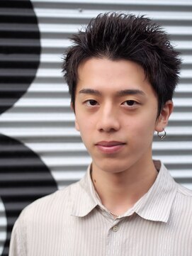 サン(3) 短髪　アップバング　ザクザク　スパイキーショート　3