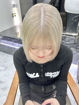 チュダック(ChuDuck) 【◎甘くてカワイイ◎】《ホワイトミルクティー》ケアブリーチ