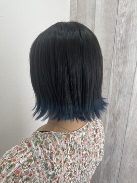 シエル 立川店(CIEL) 【CIEL×久光】エンドカラー×ブルーグラデーション