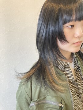 ナンバーツーヘブン(Number 2 heaven) ≪　wolf cut  ×   inner color　≫