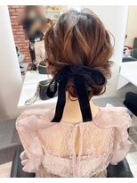 サロンナビ(Salon Navi)&nbsp;ベロア×シニヨン