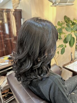 キャラ 池袋本店(CHARA) ２ヶ月前でとれた他店のパーマも可愛くかけ直します！！【貴也】