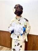 10代20代30代40代人気和装浴衣着付け大人かわいいヘアセット