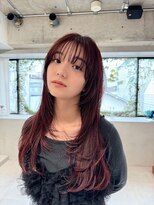 フォト イケブクロ(foto IKEBUKURO)&nbsp;韓国前髪小顔レイヤーカットネビージュ