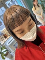 リーホリエ(Lee Horie)&nbsp;【高木】オン眉×インナーカラー◎