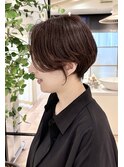 大人可愛いハンサムショート