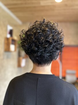 ミロクヘア ショートボブ パーマ