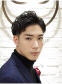 20代30代メンズソフトツーブロックビジネス大人カッコイイ