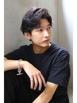 ロゼ 六甲道(ROSE)&nbsp;【ROSE】サーフカール＿アップバング＿ニュアンスパーマ