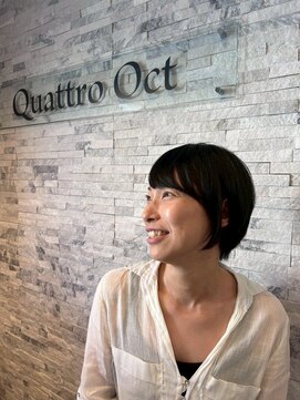 クアトロオクト(Quattro oct) ストレートショートヘア